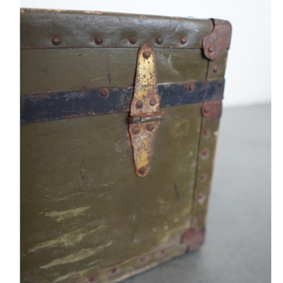 Vintage Military-Style Trunk