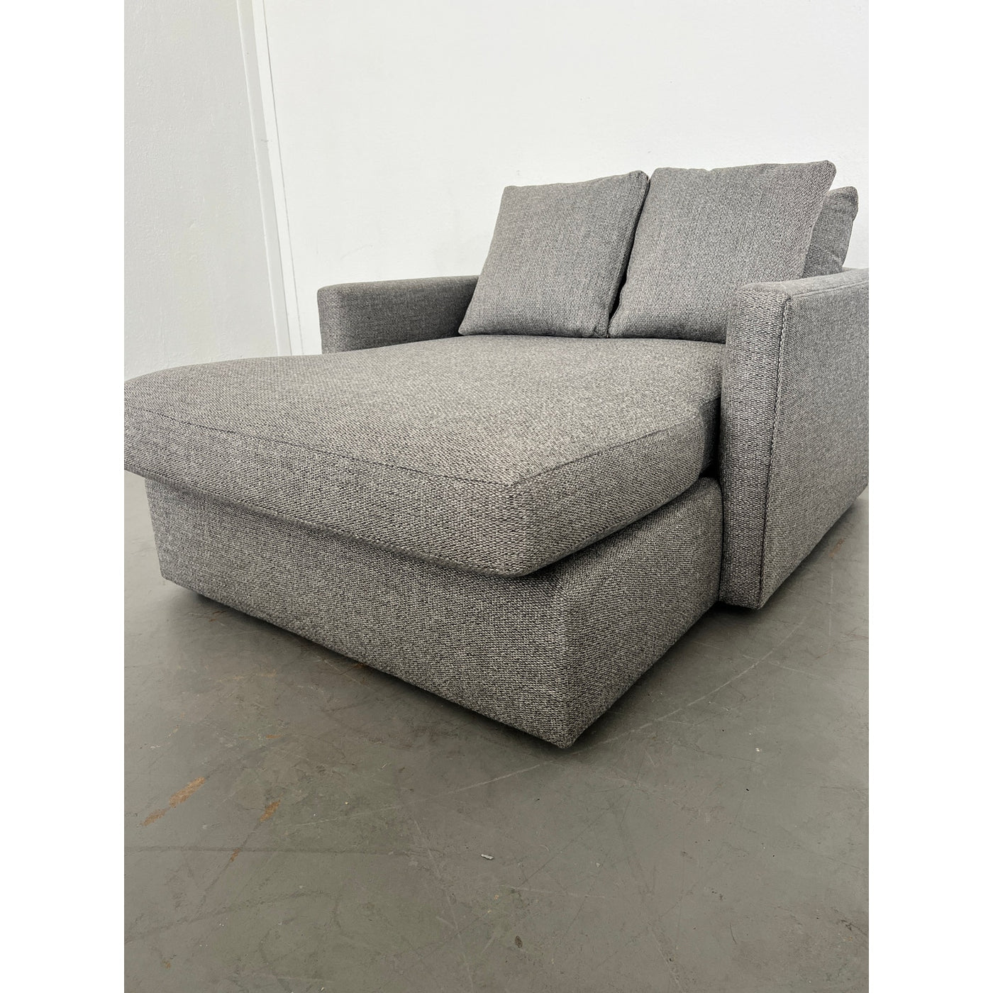 Crate and Barrel Deep Chaise Lounge