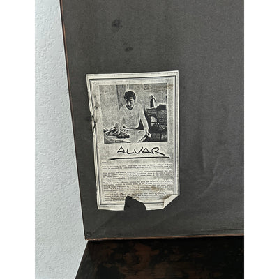 Sunol Alvar “Jeune Fille et Colombo” Signed Limited Edition Lithograph - Framed
