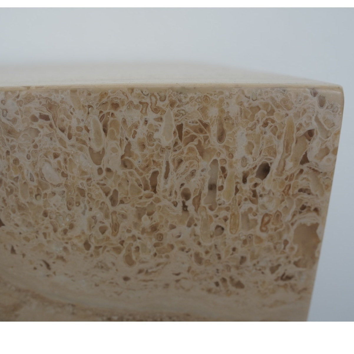 Banana Republic Home Brooklyn Travertine Console