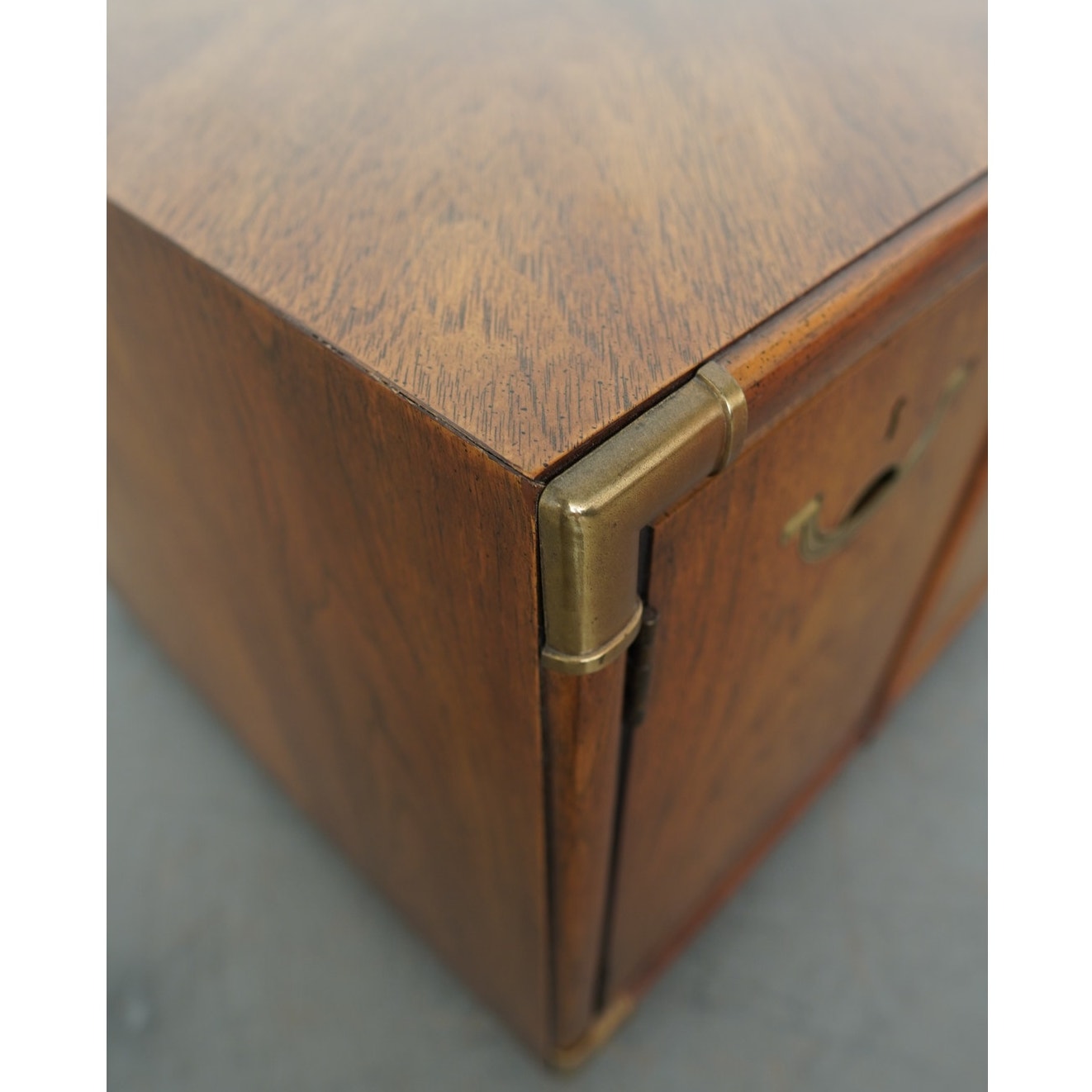 Vintage Drexel Accolade II Campaign Side Table