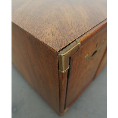Vintage Drexel Accolade II Campaign Side Table