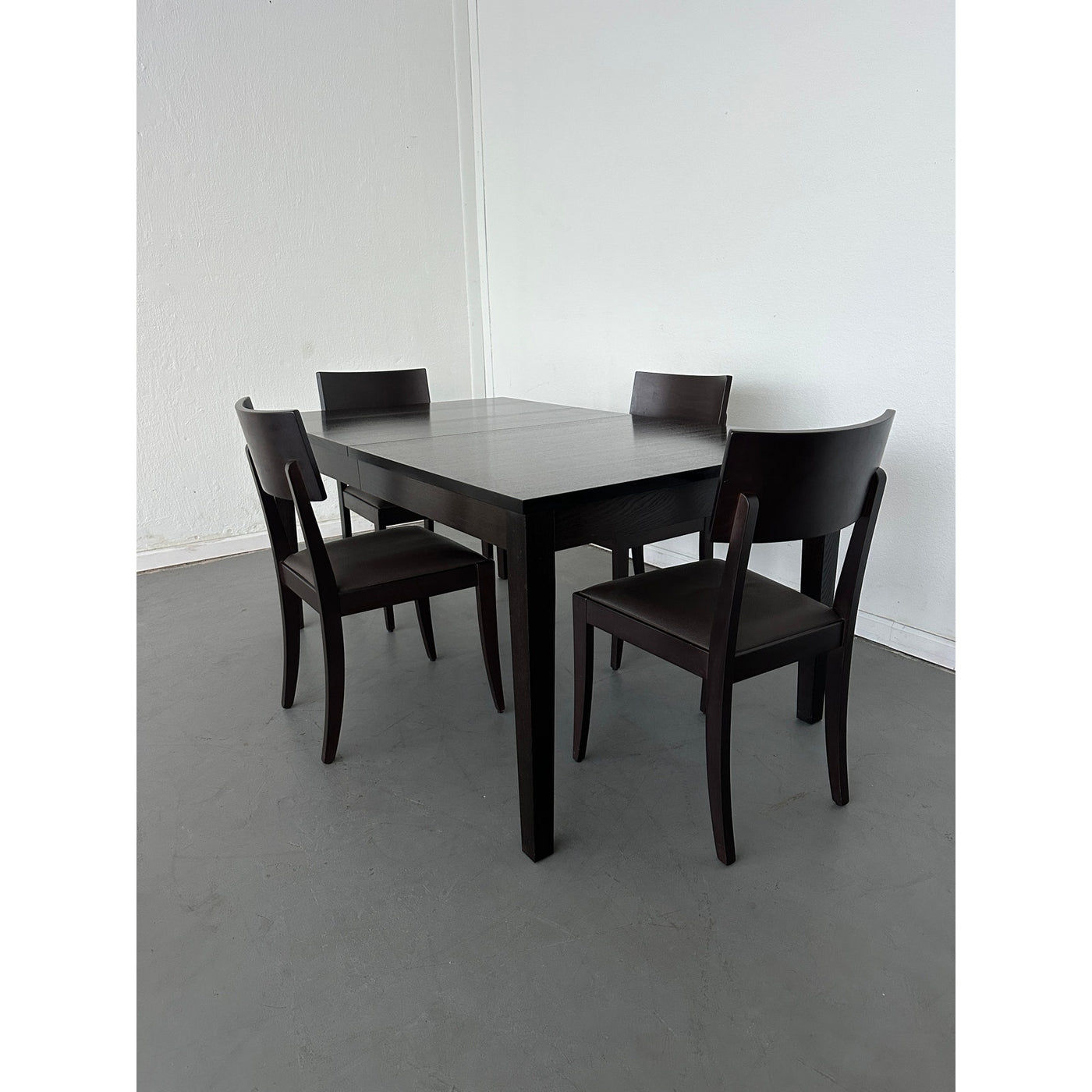 Crate & Barrel Madison Extension Dining Table Set (Set of 7)