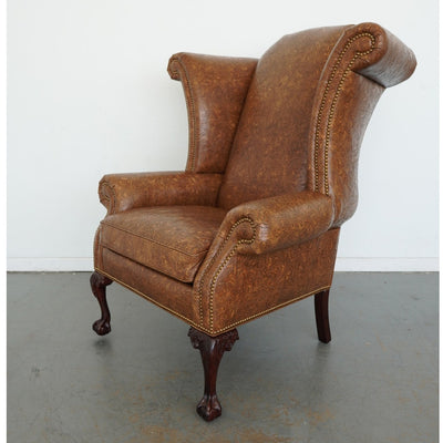 Hancock & Moore George III Tufted Wing Chair