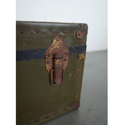 Vintage Military-Style Trunk