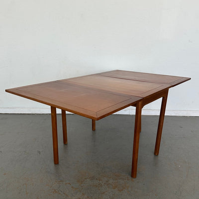 Vintage Danish Modern Drop-Leaf Dining Table
