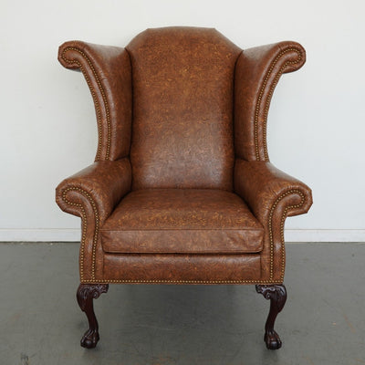 Hancock & Moore George III Tufted Wing Chair