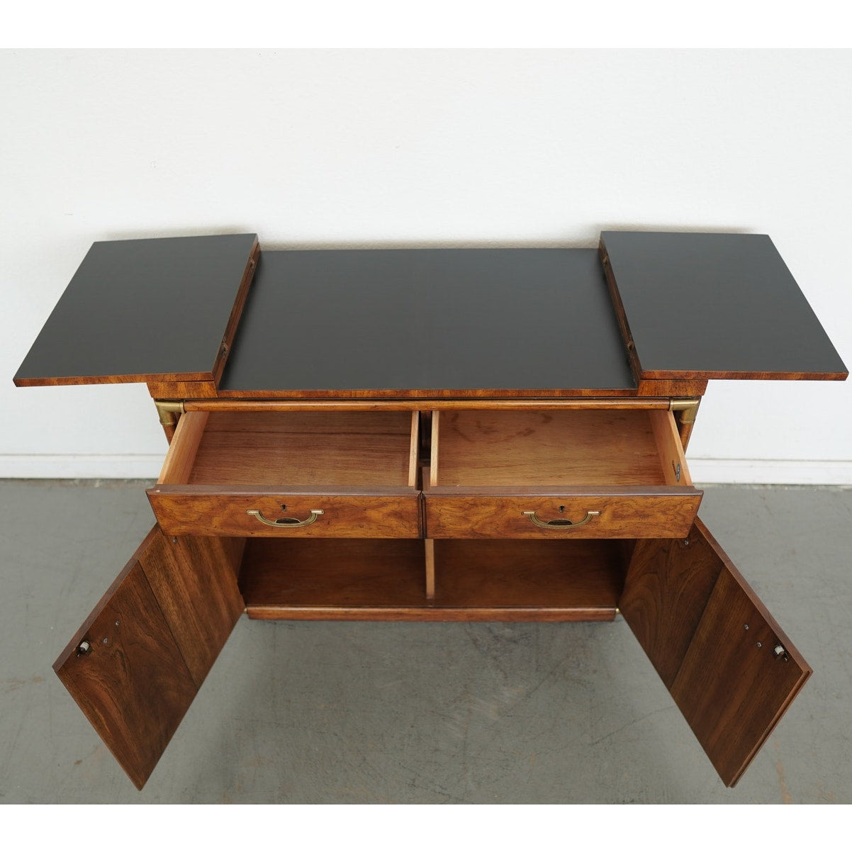 Vintage Drexel Accolade Flip-Top Bar Cabinet
