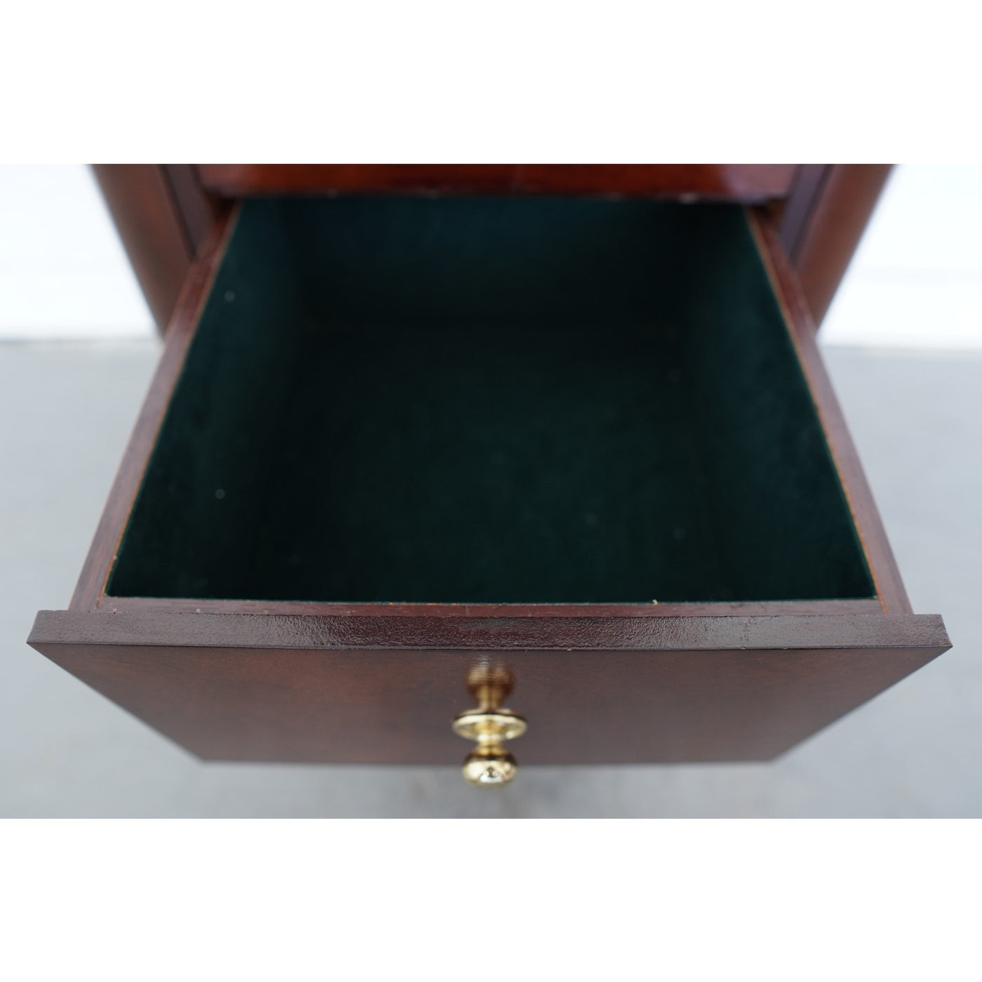 Powell Mahogany Finish Jewelry Armoire