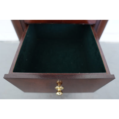 Powell Mahogany Finish Jewelry Armoire