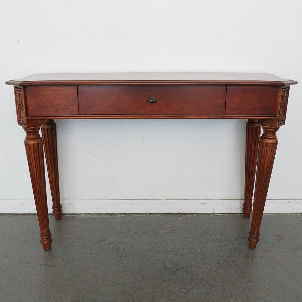 Traditional Mahogany Console Table