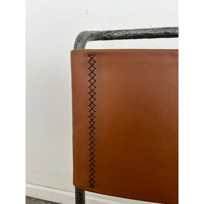 Vintage Leather Cantilever Chair