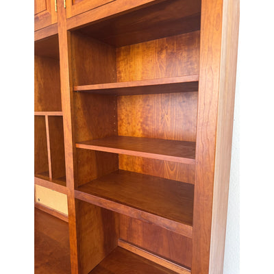Homestead Heritage Solid Cherry Executive Hutch Desk