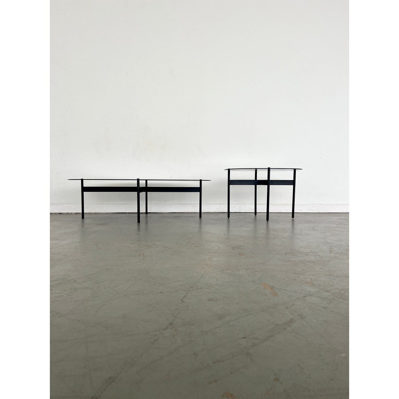 Blu Dot Flume Swoval Coffee & Side Table (Set of 2)