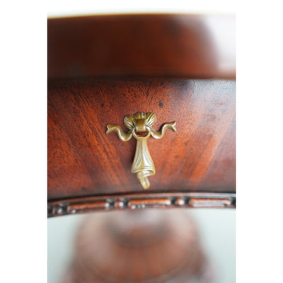 Jonathan Charles Finely Inlaid Mahogany Centre Table