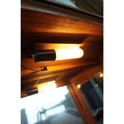 Lighted Curio Cabinet with Glass Doors