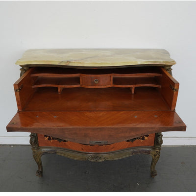 Vintage Louis XV-Style Secrétaire à Abattant