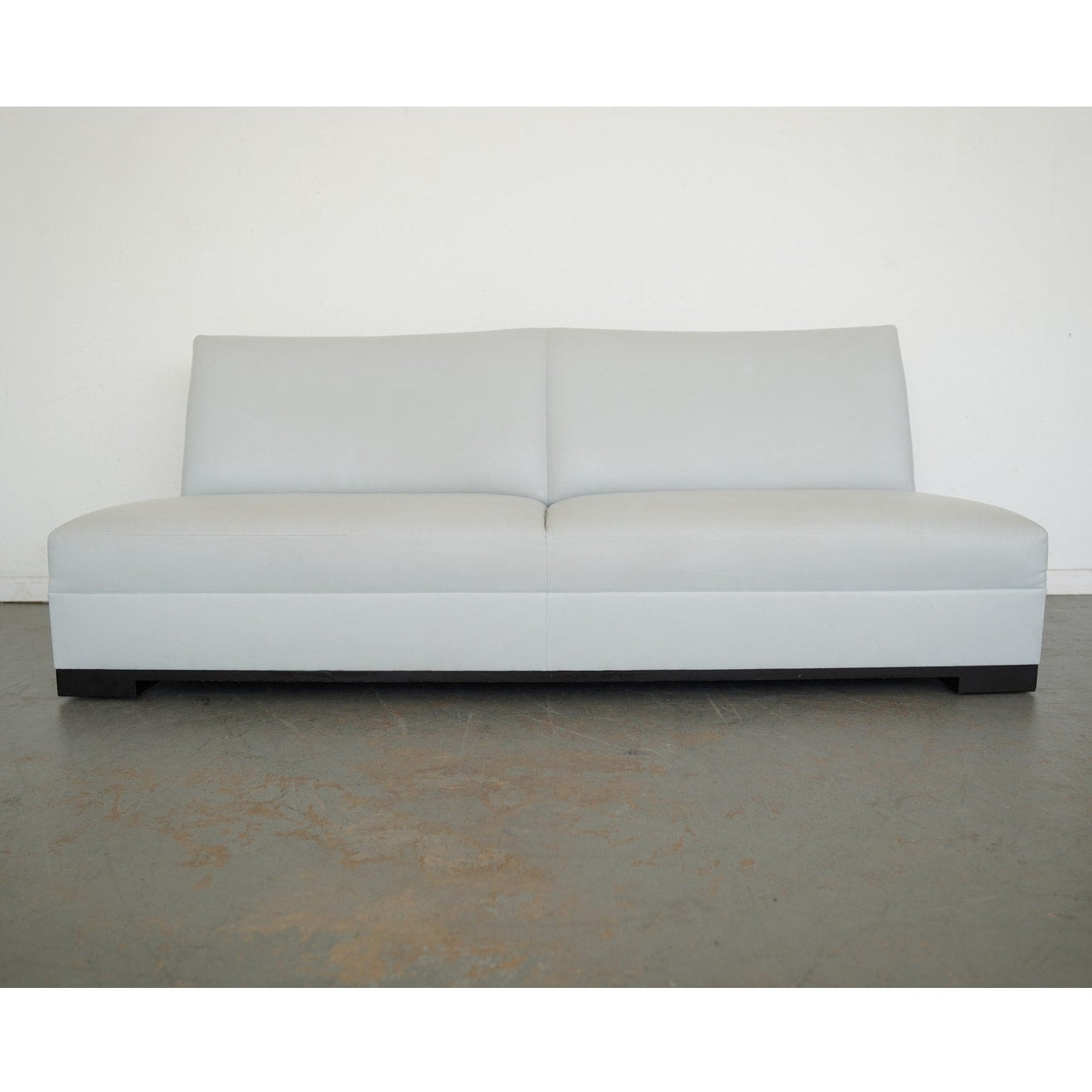 Donghia Custom Armless Sofas and Ottoman (Set of 4)
