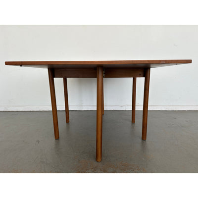 Vintage Danish Modern Drop-Leaf Dining Table