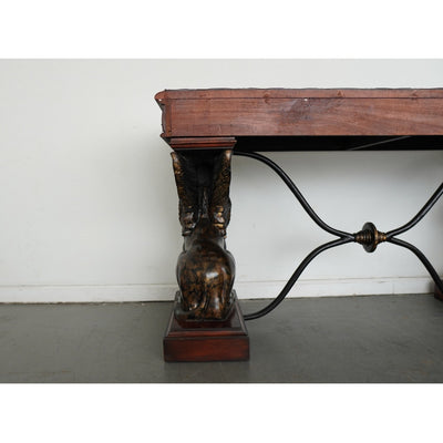 Vintage Neoclassical Style Console Table