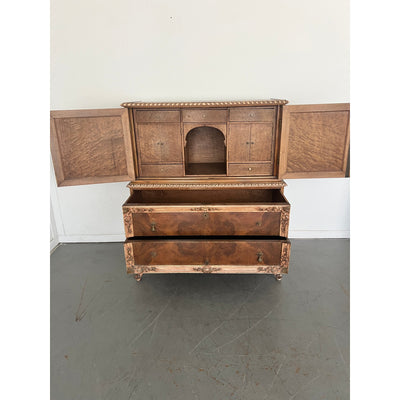 Antique French Rococo Revival Tallboy Chest