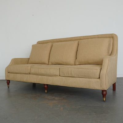 Vanguard Camel Upholstered Sofa