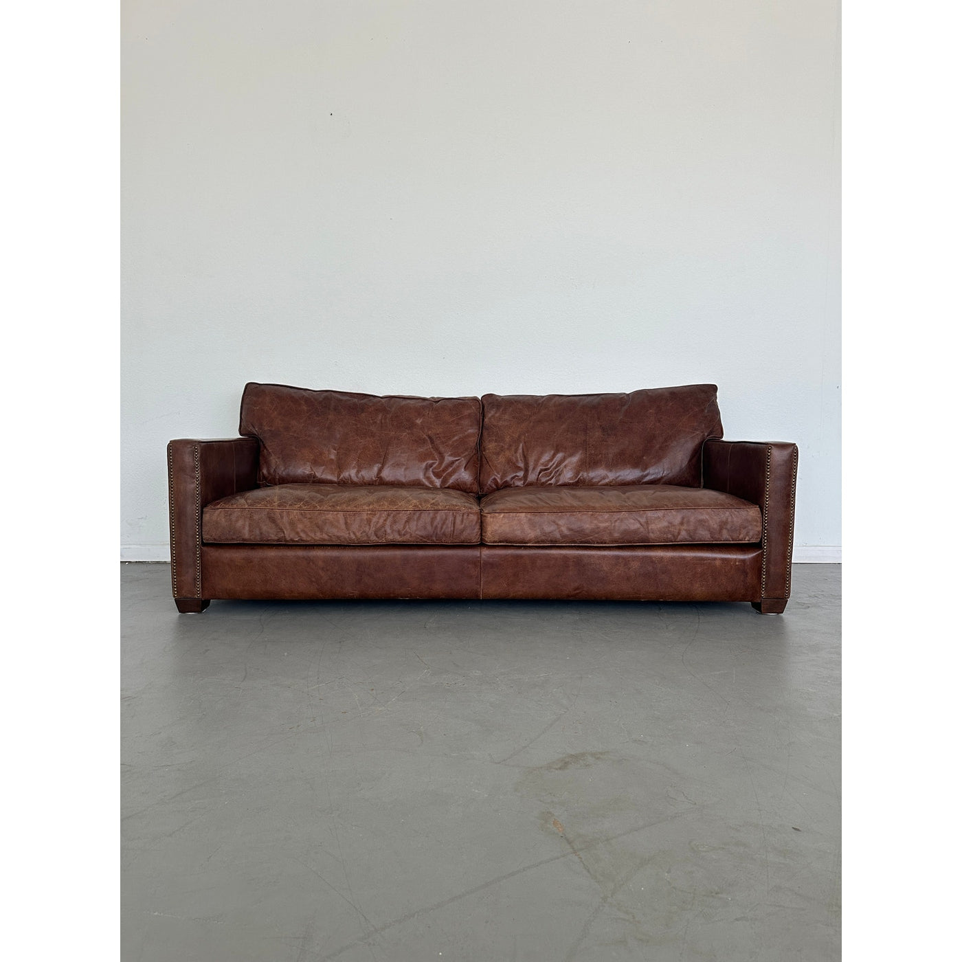 Four Hands Larkin Leather Sofa