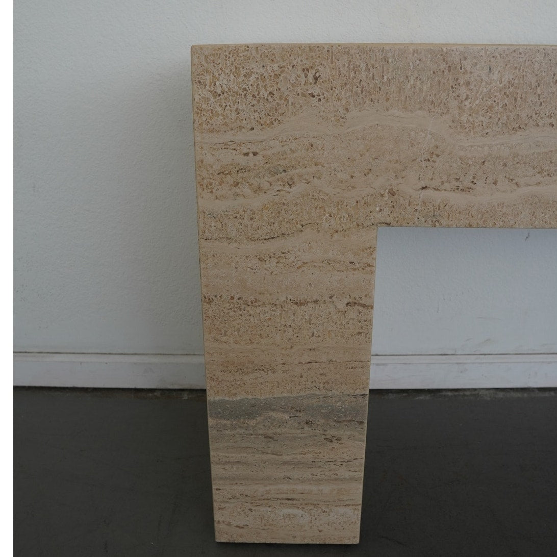 Banana Republic Home Brooklyn Travertine Console