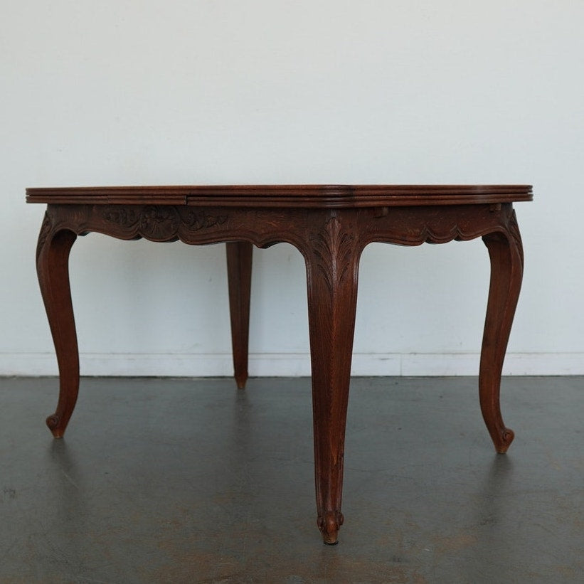 Vintage French Provincial Extendable Dining Table