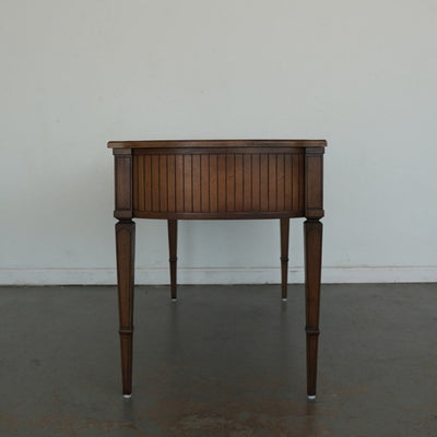 Baker Furniture Leather Top Plat Desk