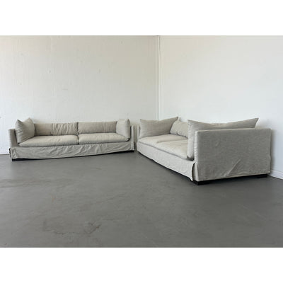 Four Hands Habitat Slipcover Sofa Set