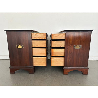 Vintage Pennsylvania House Cherry Bachelor Chests (Set of 2)