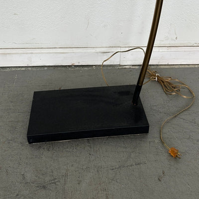 Vintage Mid-Century Brass Arc Floor Lamp
