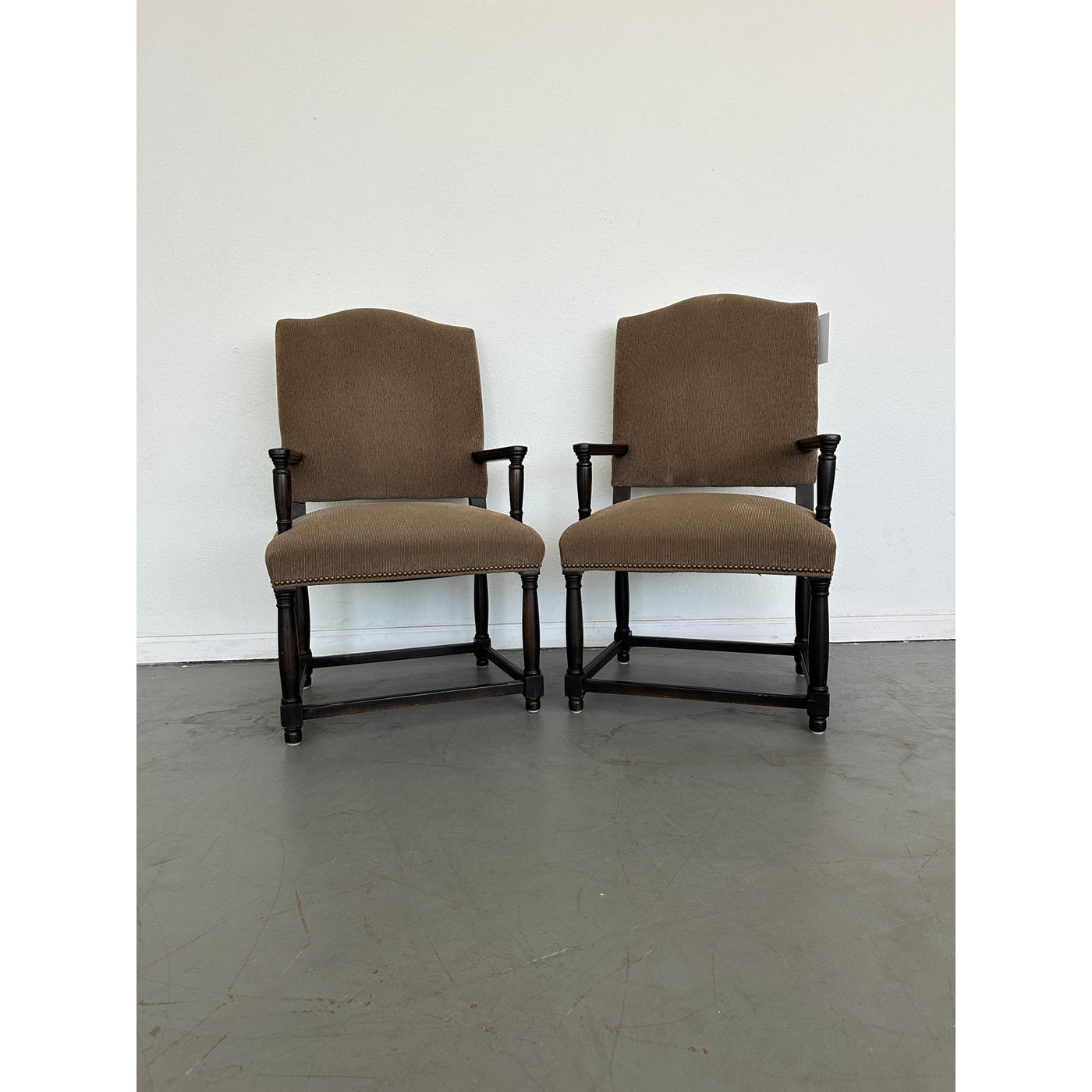 Restoration Hardware Empire Parson Armchairs (Set of 2)