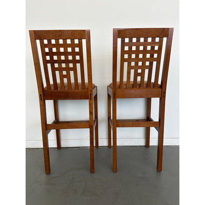 Stickley Furniture 21st Century Collection Bistro Table & Bar Stools