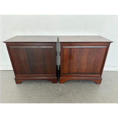 Vintage Pennsylvania House Cherry Bachelor Chests (Set of 2)