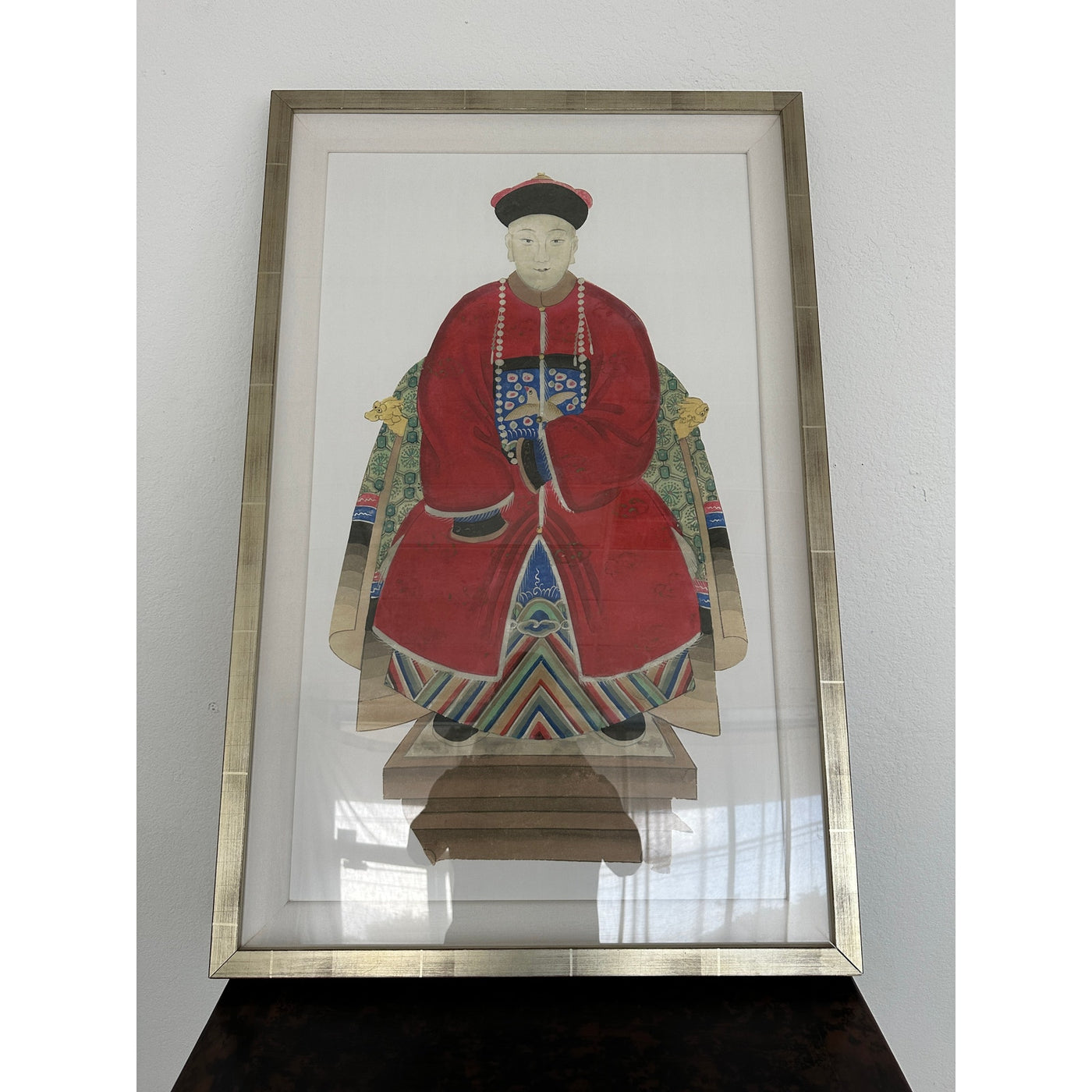 Neiman Marcus Regal Asian Figure Statuette Print I & II (Set of 2)