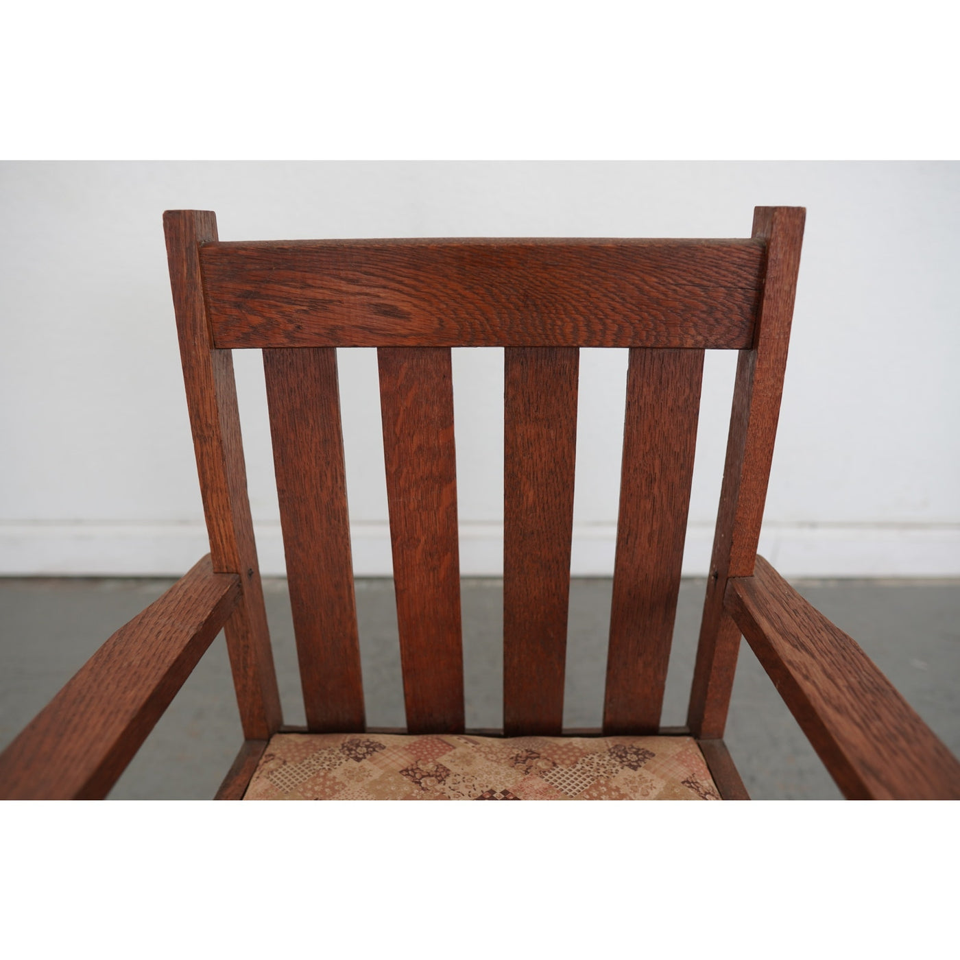 Vintage Mission-Style Children’s Rocking Chair