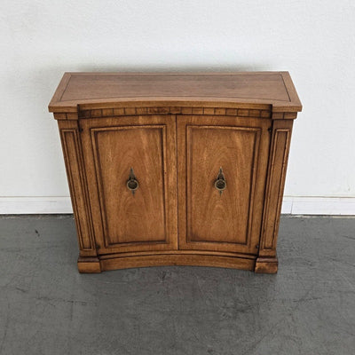 Vintage Drexel Triune Demilune Cabinet