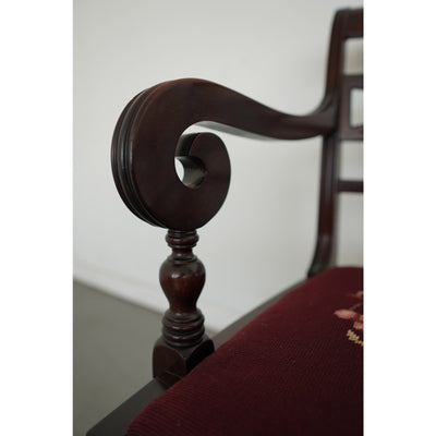 Vintage Federal Revival Dining Chairs (Set of 4)