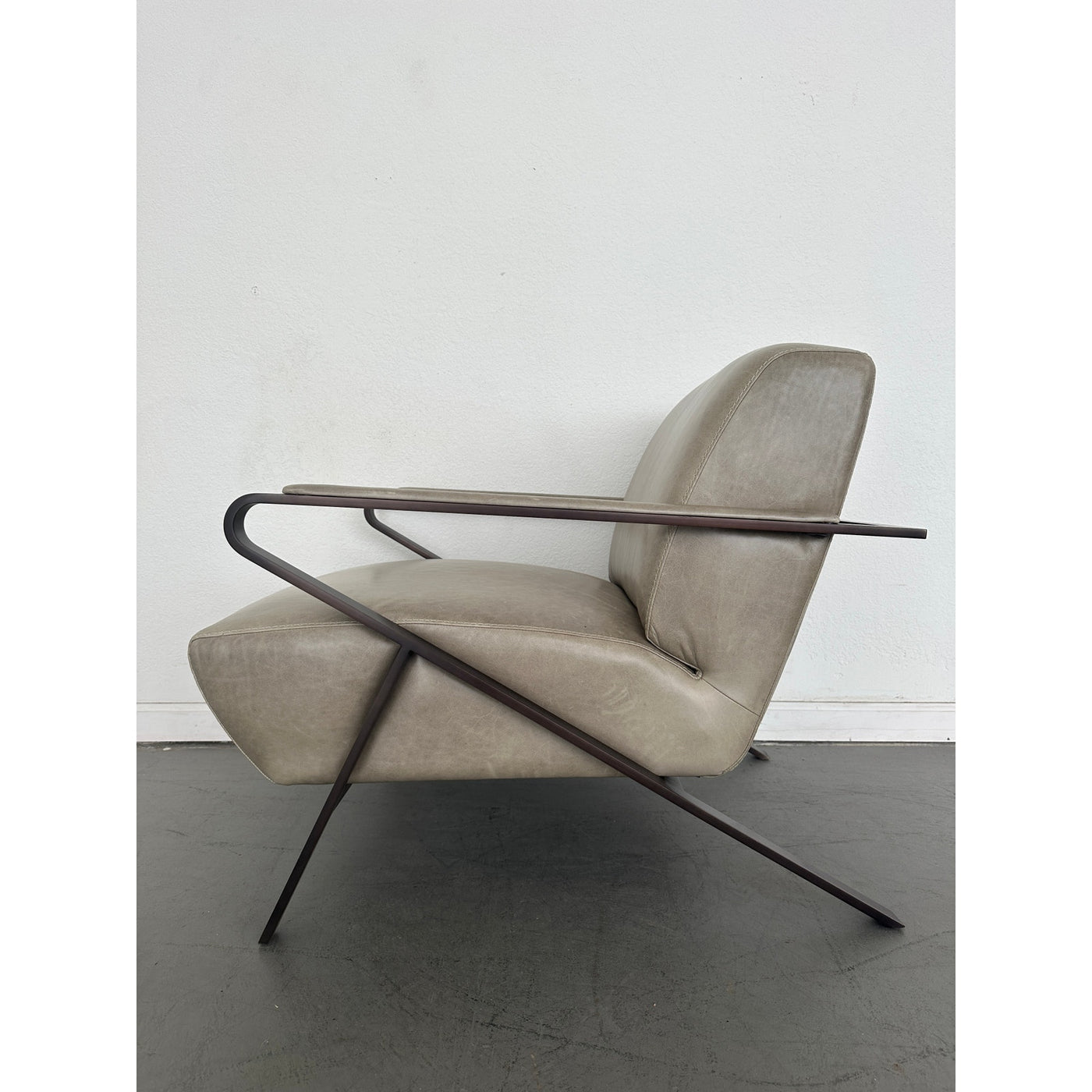 American Leather Oscar Accent Chair