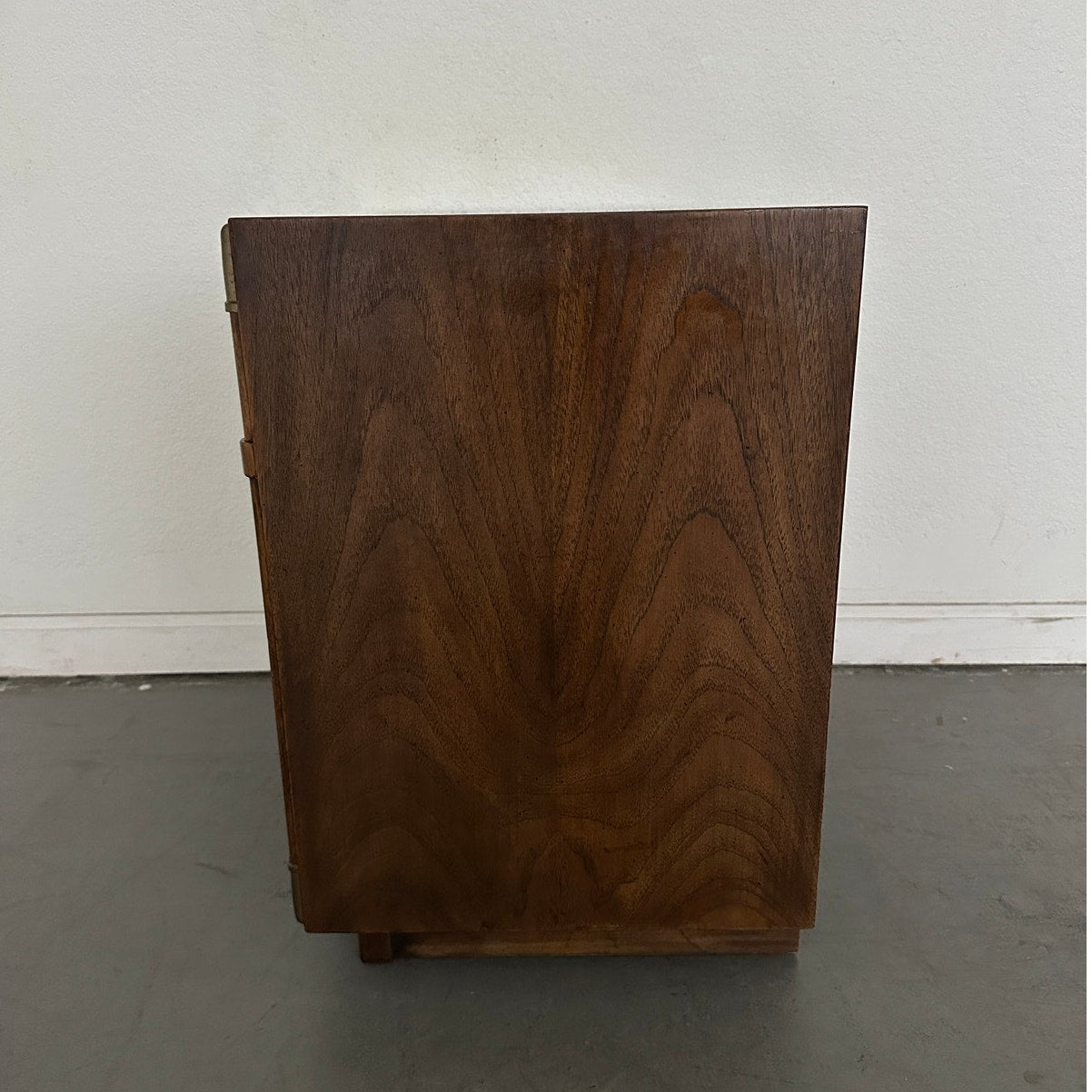 Vintage Drexel Accolade Campaign Style Nightstands (Set of 2)