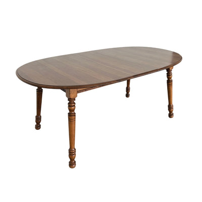Vintage Tell City Solid Maple Oval Dining Table