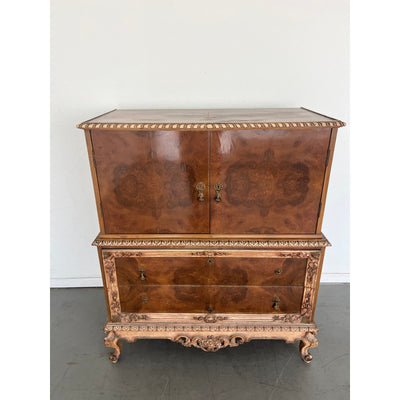Antique French Rococo Revival Tallboy Chest