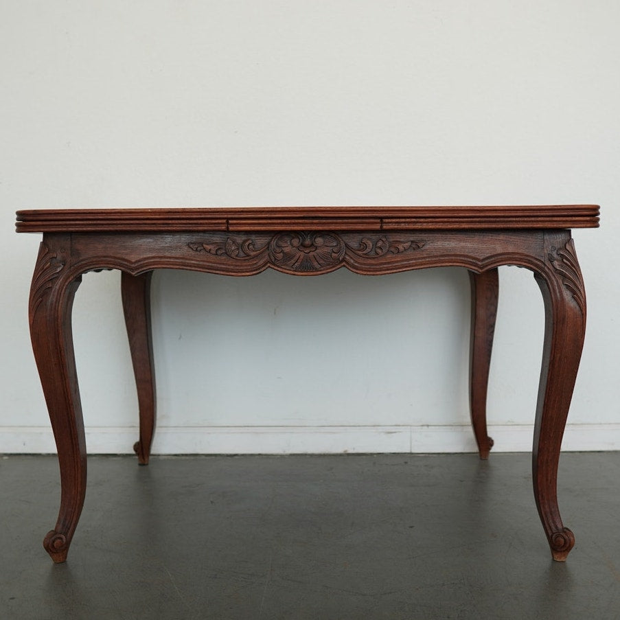 Vintage French Provincial Extendable Dining Table