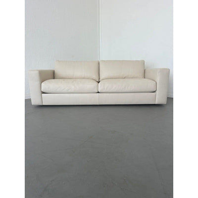 Design Within Reach Reid Leather Sofa