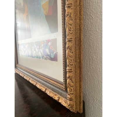 Sunol Alvar “L’Inspiration” Signed 1994 Lithograph with Remarque - Framed