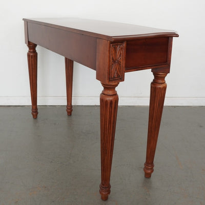 Traditional Mahogany Console Table
