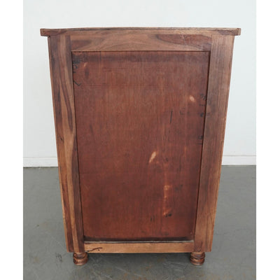 European Reclaimed Wood Wine Cabinet
