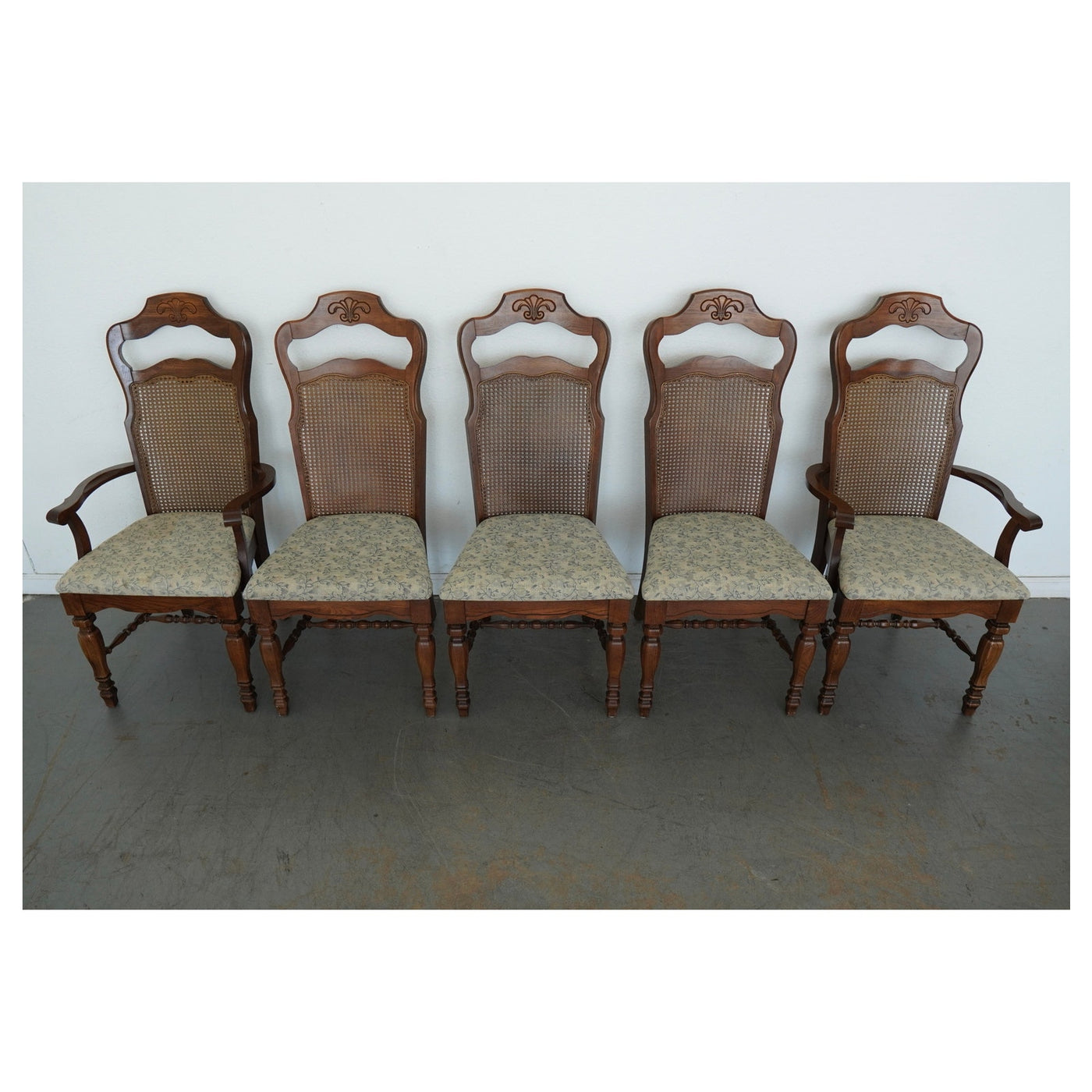Vintage Singer Furniture Co. Dining Chairs (Set of 5) – Lu and Home